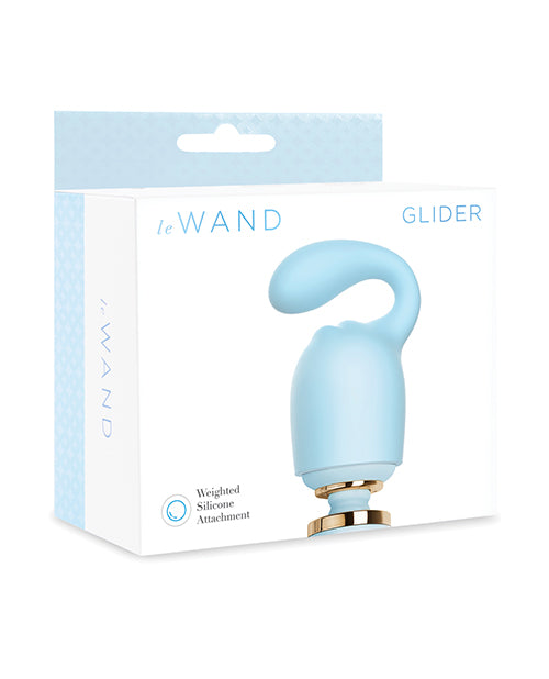 Le Wand Massage Products Weighted Silicone Wand Attachment with Ridges for Targeted Stimulation and Fullness