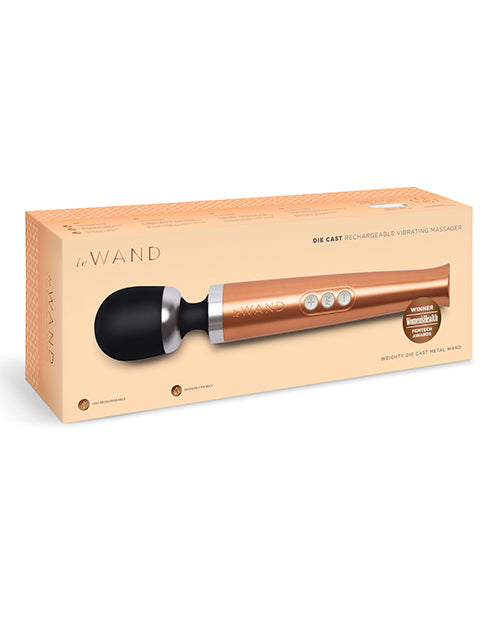 Le Wand Massage Product Rechargeable Die Cast Metal Shaft Shower-Friendly for Deep Muscle Relaxation