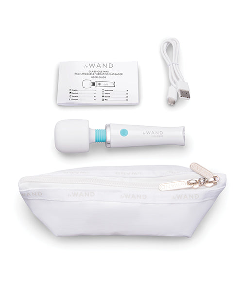 Le Wand Classique Mini Wand Massager – Compact Rechargeable Vibrator
