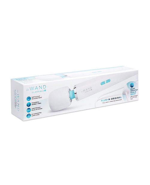Le Wand Classique Plug-In Wand Massager with Ergonomic Handle