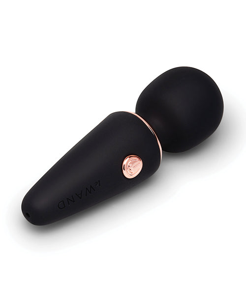 Le Wand Mini Micro Wand Vibrator in Black – Compact Rechargeable Massager