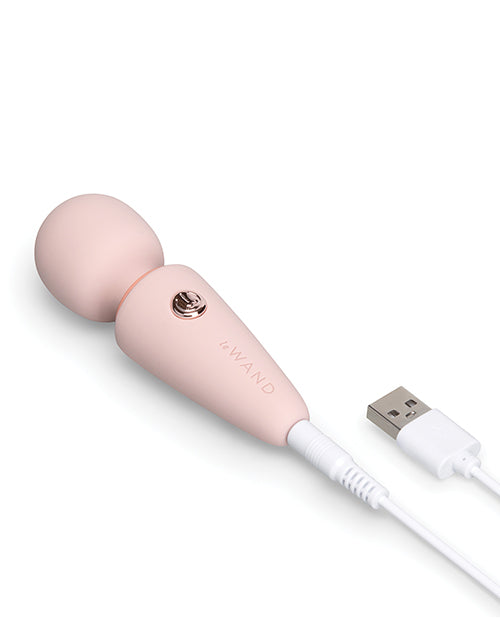 Le Wand Mini Micro Wand Vibrator in Pink