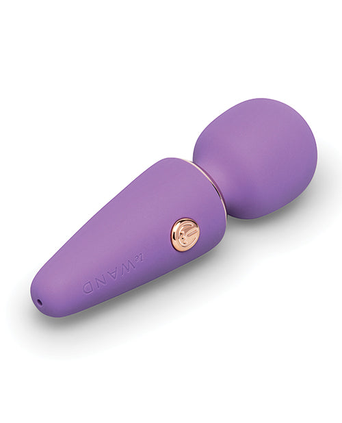 Le Wand Mini Micro Wand Vibrator in Violet