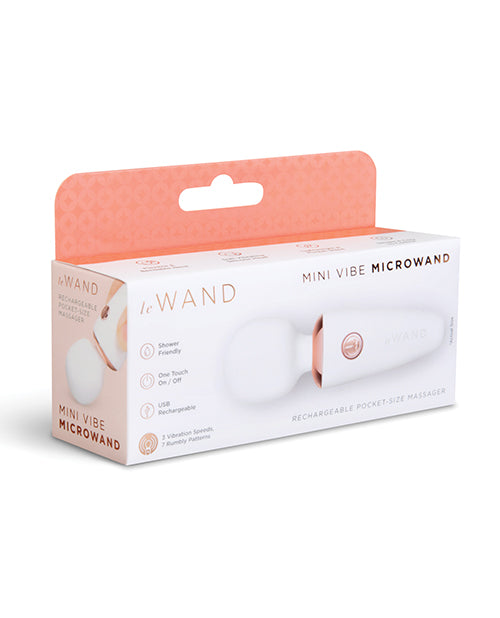 Le Wand Mini Micro Wand Vibrator – Compact Rechargeable Massager
