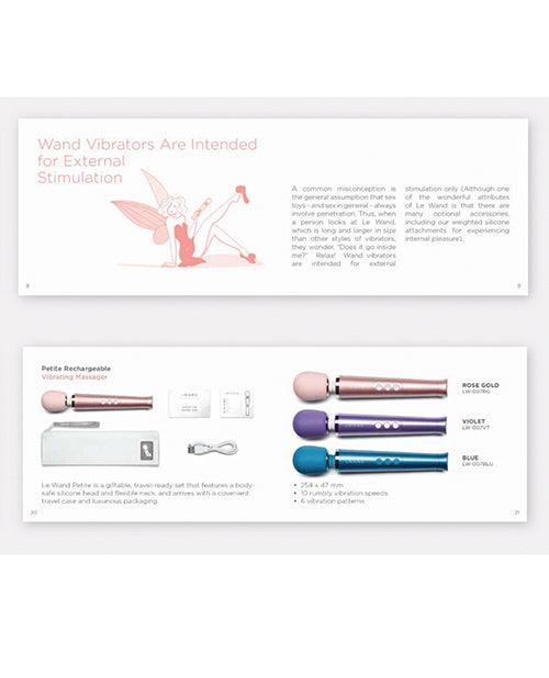 Le Wand Cardboard Booklet Stand with Guide to Wand Use – 100 Booklets