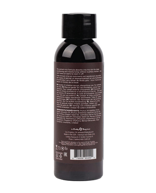 Earthly Body Dreamsicle Massage & Body Oil – Nourishing Natural Blend for Sensitive Skin