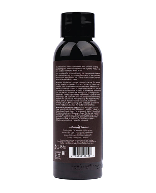 Earthly Body Massage & Body Oil - Nag Champa Scented 2 oz Massage Oil