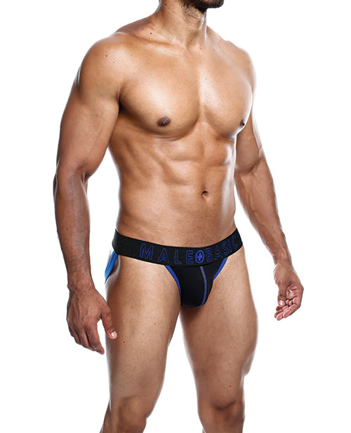 MaleBasics Neon Jockstrap men's underwear with breathable pouch and neon stitching for comfort and style
