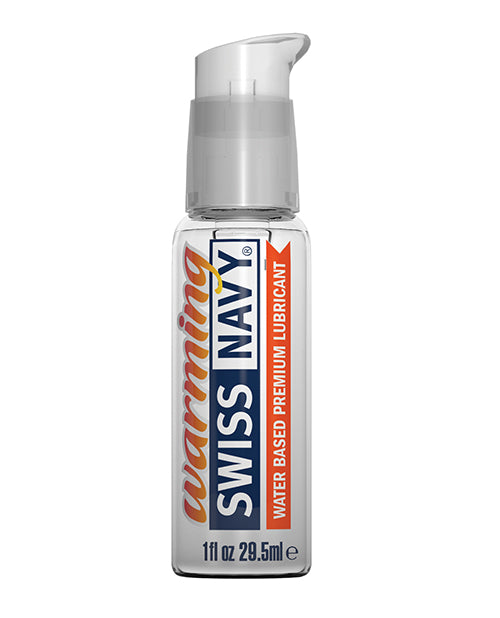 Water Based Lube - Swiss Navy Lubricant Warming Formula Water-Based Personal Lube for Pleasurable Arousal and Intimate Comfort