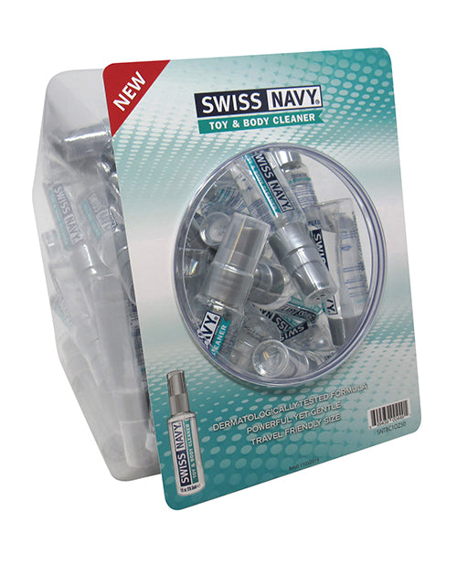 Swiss Navy Toy & Body Cleaner 1 oz Display Bowl with Ultimate Cleansing Formula for Adult Toy Hygiene