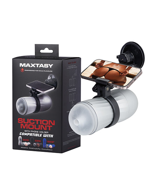Maxtasy Position Aid Suction Mount Flexible Ergonomic Design with Phone Holder for Hands-Free Stroker Use