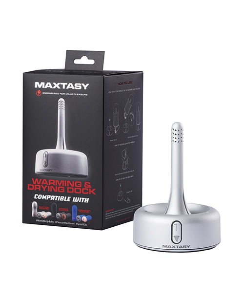 Maxtasy Masturbator Warming & Drying Dock with Fast Heating and Easy Cleaning for Toy Maintenance