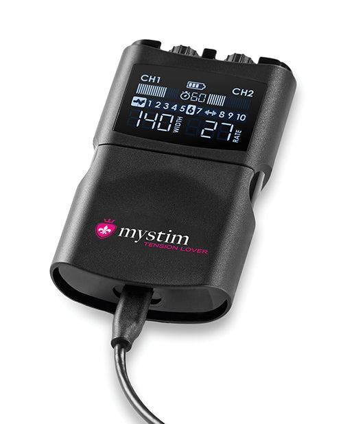 Mystim Tension Lover 2 Electro Stimulation Device with Dual Channels