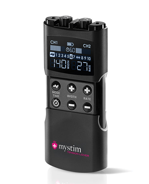 Mystim Tension Lover 2 Electro Stimulation Device with Dual Channels