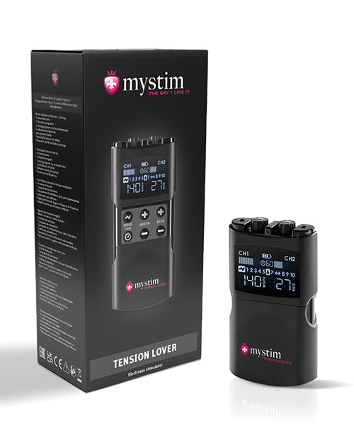 Mystim Tension Lover 2 Electro Stimulation Device with Dual Channels