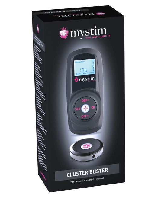 Mystim Stimulator Wireless Electro Stimulation Kit with Remote and Rechargeable Battery for Custom Sensation Control