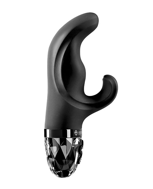 Mystim Hop Hop Bob eStim Vibrator in Black with Dual Stimulation