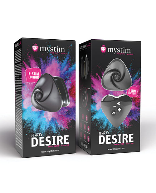 Mystim Stimulator Layon Vibrator with 8 Vibration Programs and Electro-Stimulation for Customizable Pleasure