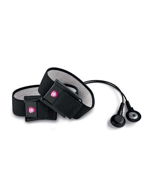 Mystim Charming Chuck Strap Set with 2mm Adaptor for E-Stim