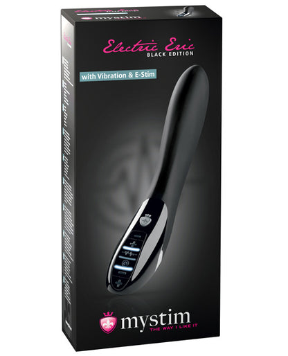 Mystim Stimulator Electric Eric e-Stim Vibrator Dual Motors Conductive Design for Intimate Stimulation