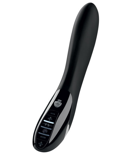 Electric Eric e-Stim Vibrator Black Edition Stimulator with Vibration & Electrical Modes