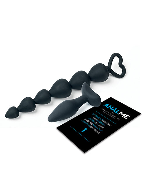 Tease & Please Couples Game with Butt Plug and Anal Beads for Romantic Anal Play Experiences