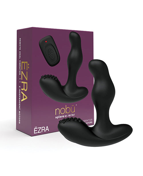Nobu Anal Vibrator Remote-Controlled 16 Functions Rotating Tip for Prostate Stimulation