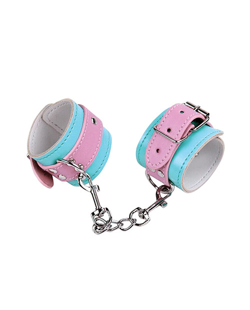 Nobu Bondage Handcuffs with Adjustable Fit and Pastel Padding for Comfortable Restraint Play
