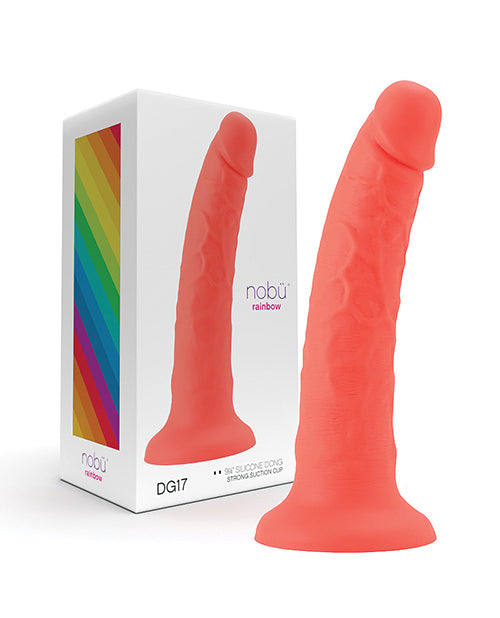 Nobu silicone dong strong suction cup harness compatible design for versatile solo or partner pleasure