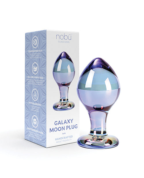 Nobü Glass Anal Plug Handcrafted Shatter-Resistant Non-Porous for Luxurious Intimate Play