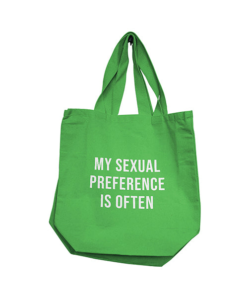 Nobu Reusable Tote Bag Pride Slogan Spacious Durable for Shopping and Bachelorette Parties
