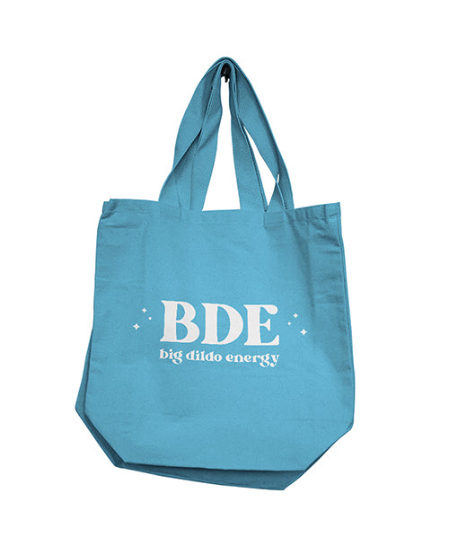 Nobu Reusable Tote Bag Big Dildo Energy Blue Print for Bachelorette Parties and Eco-Friendly Shopping