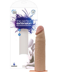 Doctor Love Penis Enhancement Realistic 7 Inch Sleeve with Adjustable Harness for Instant Size Increase
