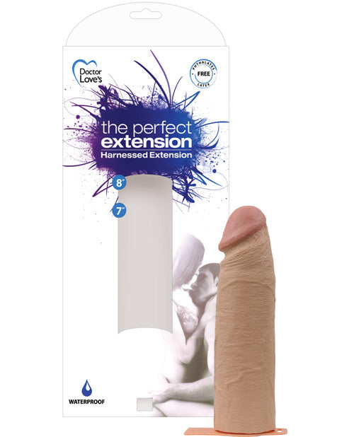 Doctor Love Penis Enhancement Sleeve Realistic Extension Adjustable Harness for Instant Support and Increased Performance