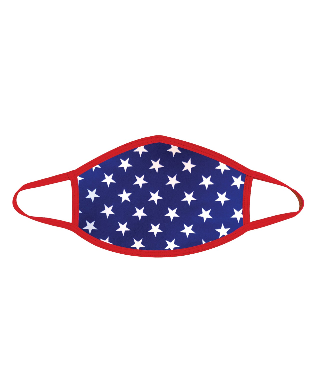 Neva Nude Face Mask Blue Star Print Cotton Liner Flexible Trim for Comfortable Daily Protection