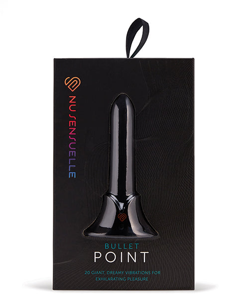 Nu Sensuelle Stimulators Rechargeable Silicone Bullet with Precision Tip for Targeted Vibration and Intimate Stimulation