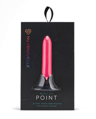 Nu Sensuelle Bullet Stimulator with 20 Vibration Modes and Pinpoint Silicone Tip for Targeted Stimulation