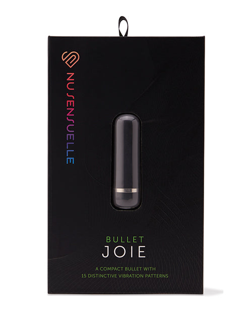 Nu Sensuelle Bullet Vibrator 15 Functions Smooth Silicone Rechargeable Stimulator for Discreet Pleasure