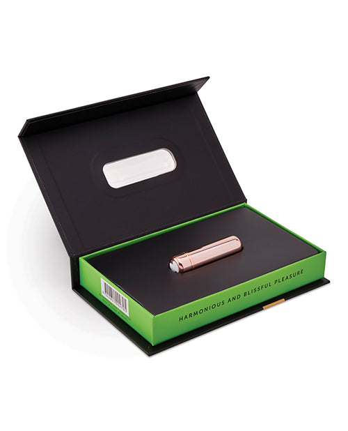 Nu Sensuelle Joie Bullet Stimulator with 15 Vibration Modes in Rose Gold