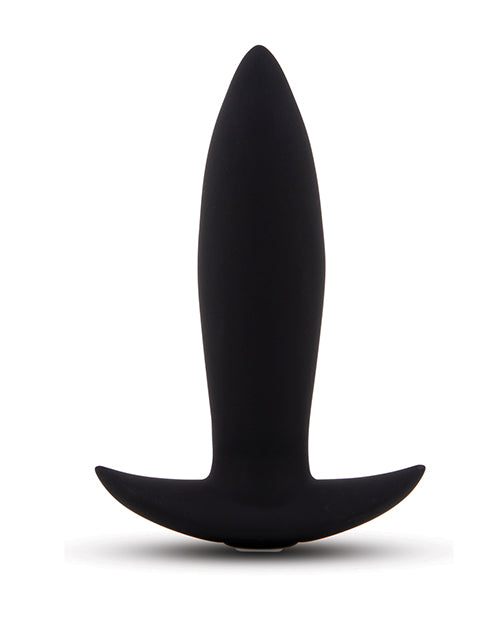 Nu Sensuelle Mini Plug Black – Petite 15-Mode Vibrating Anal Plug