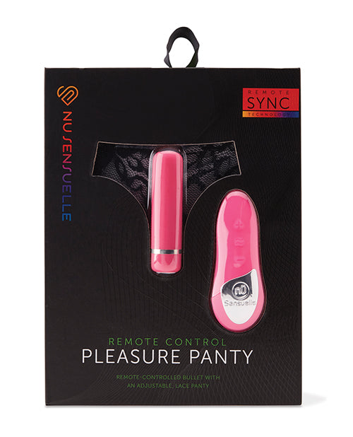 Nu Sensuelle Stimulator Wearable Panty Bullet Vibrator with Remote Control for Discreet Couples Play
