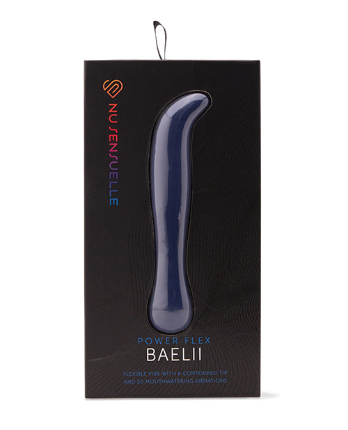 Nu Sensuelle Vibrator Flexible Design Curved G Spot Tip 20 Patterns for Targeted Stimulation