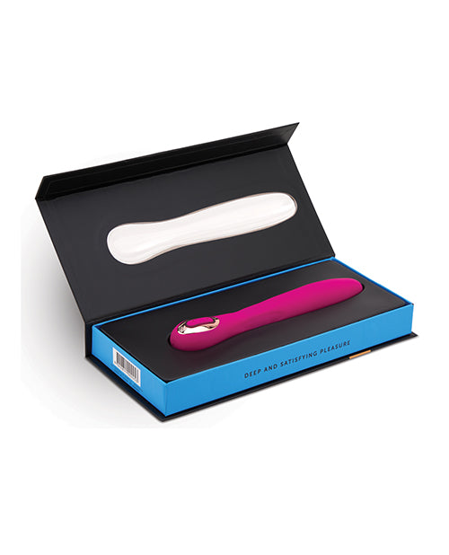Nu Sensuelle Bentlii Flexible Dual Motor Vibrator in Magenta