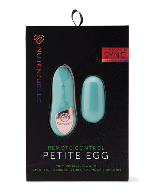 Nu Sensuelle Stimulator Petite Egg 15 Vibration Modes Waterproof Silicone for Versatile Intimate Stimulation