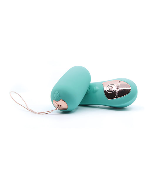 Nu Sensuelle Blue Remote Control Petite Egg with 15 Vibration Functions