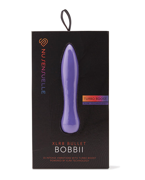 Nu Sensuelle Vibrator Flexible XLR8 Turbo Boost Silky Silicone for Powerful All-Over Stimulation