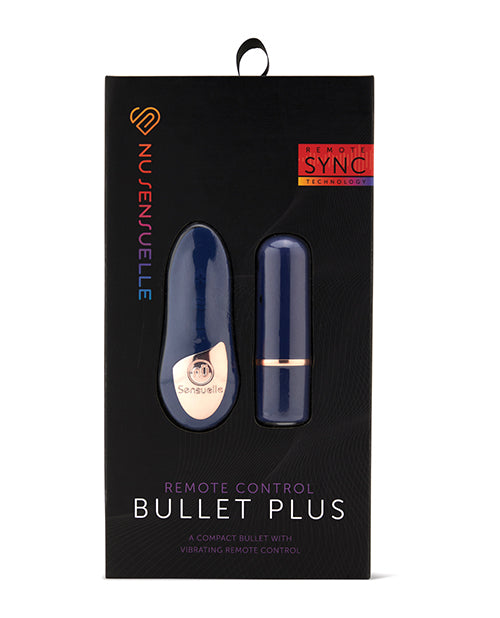 Nu Sensuelle Stimulator Wireless Bullet Plus Dual Vibration Waterproof Design for Versatile Pleasure
