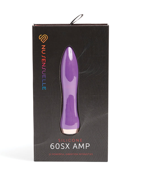 Nu Sensuelle Bullet Vibrator Hypureon Silicone 12 Intensities Ergonomic Handle for Intense Stimulation
