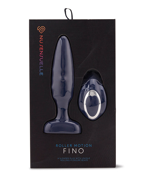 Nu Sensuelle Anal Plug with Roller Motion and Remote Control for Advanced Sensation and Versatile Use