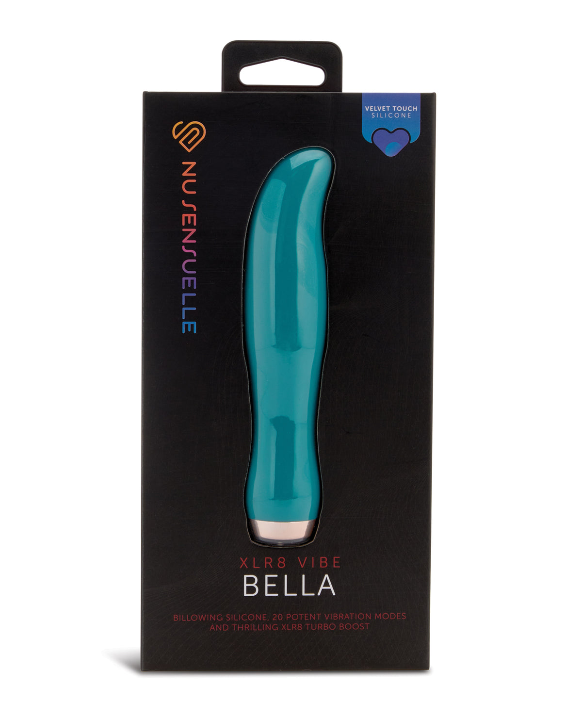 Nu Sensuelle Bella Velvet Touch Vibe - Emerald Green